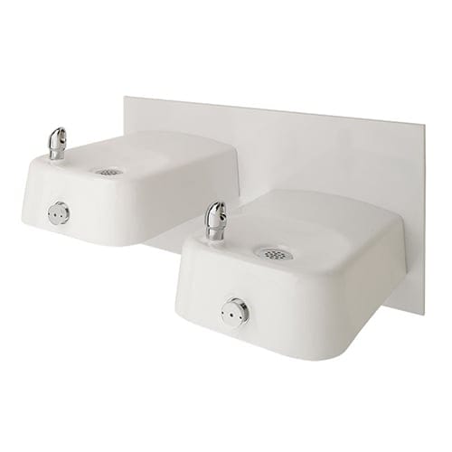 CAD Drawings BIM Models Haws Corporation Model 1501: Wall Mounted Enameled Iron Drinking Fountain